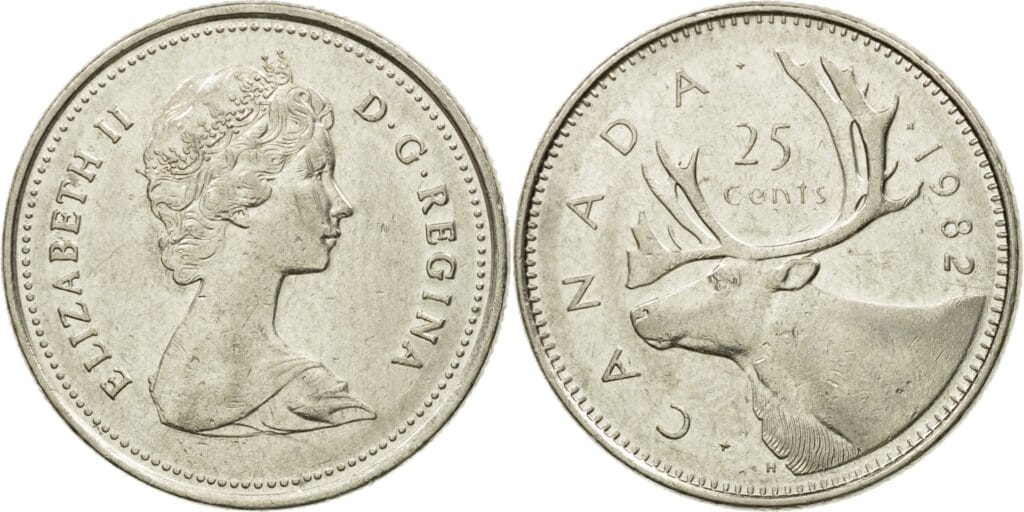 ¿Cuánto valen 25 centavos canadienses? 2 cuanto valen 25 centavos canadienses