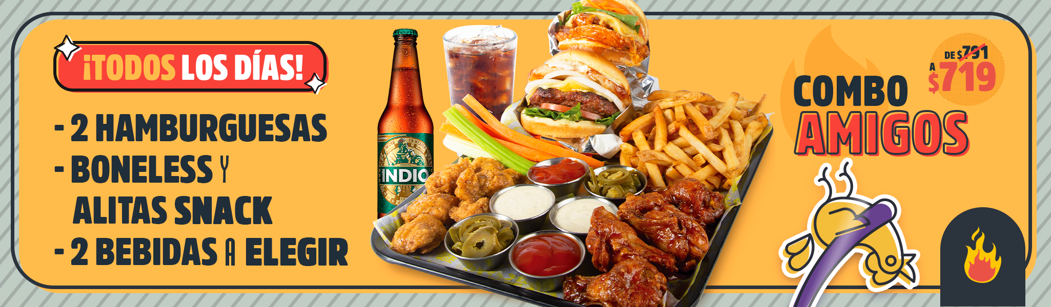 cuantos boneless son 250 gramos