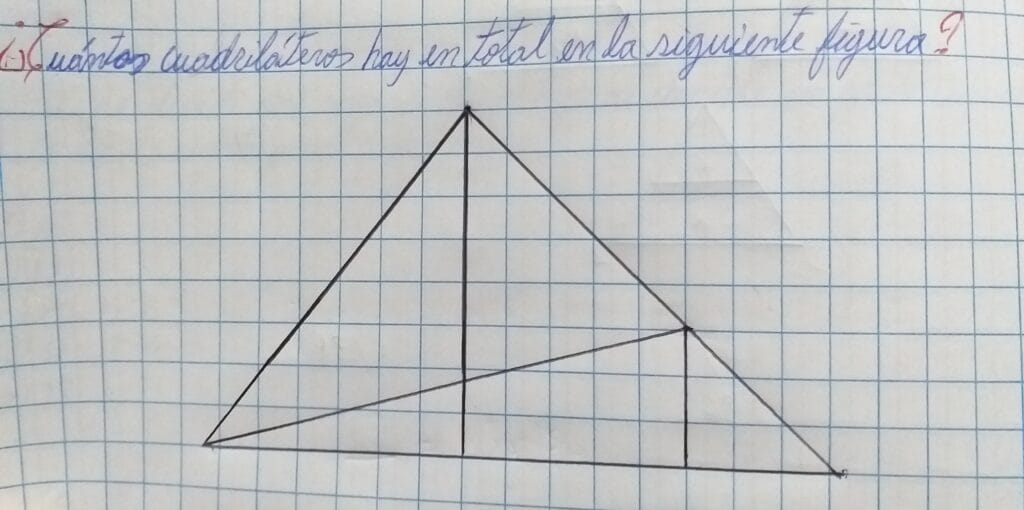 ¿Cuántos cuadriláteros hay? 2 cuantos cuadrilateros hay