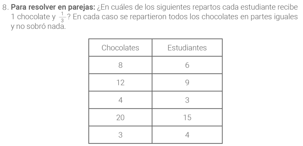 cuantos cuartos son 6 mitades