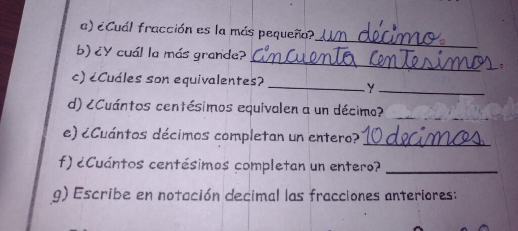 cuantos decimos completan un entero
