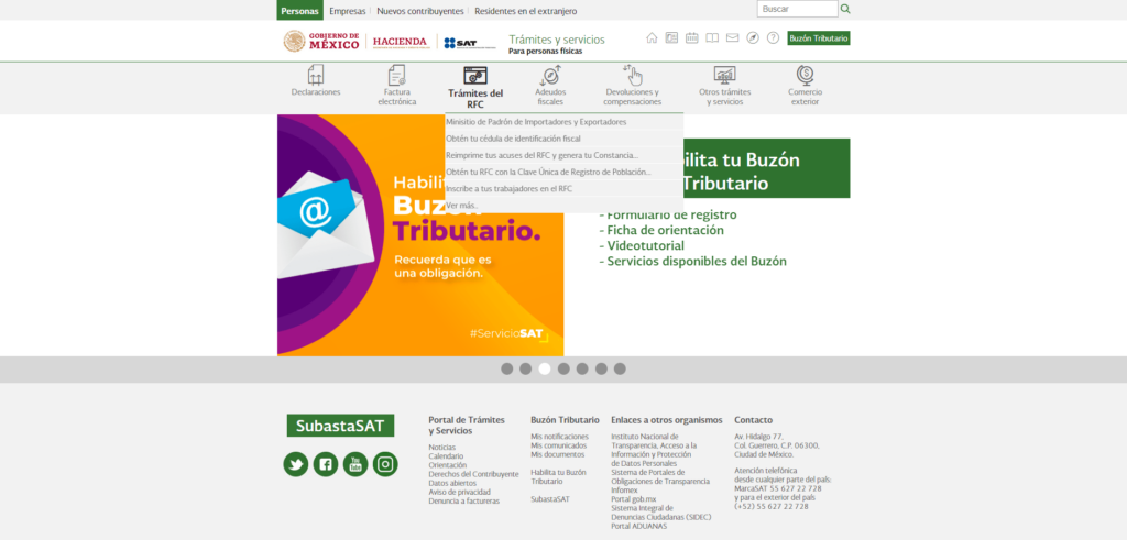 cuantos digitos tiene el rfc