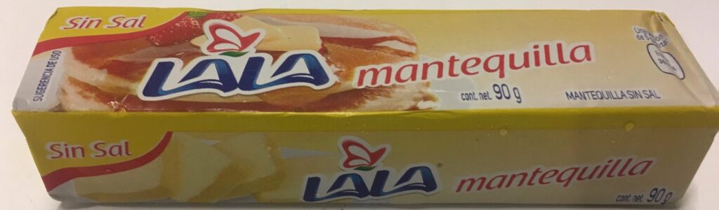 cuantos gramos tiene una mantequilla