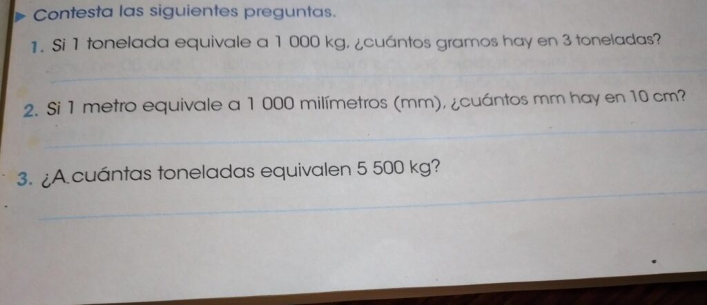 cuantos gramos tiene una tonelada