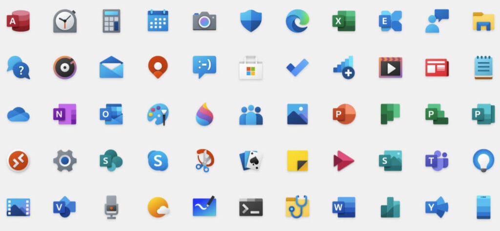 cuantos iconos tiene word