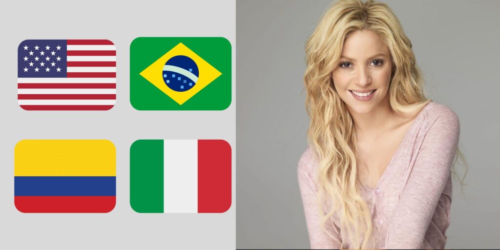 cuantos idiomas habla shakira
