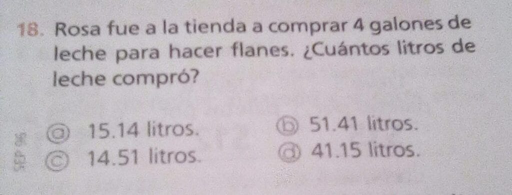 ¿Cuántos litros son 18 galones? 2 cuantos litros son 18 galones