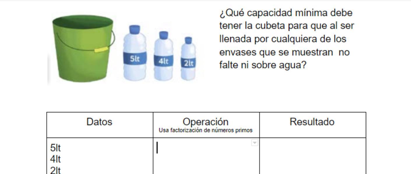 cuantos litros tiene una cubeta