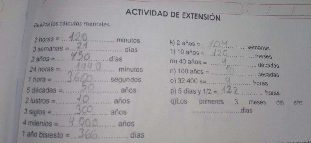 cuantos minutos tienen 5 horas