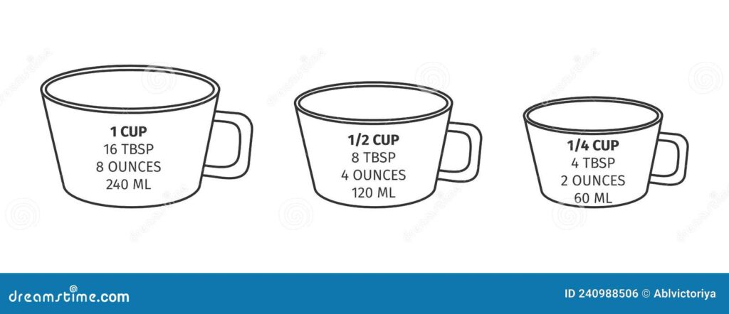 ¿Cuántos ml es media taza? 2 cuantos ml es media taza