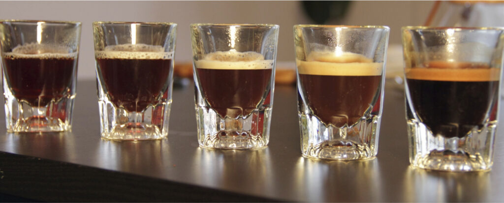 cuantos ml tiene un espresso