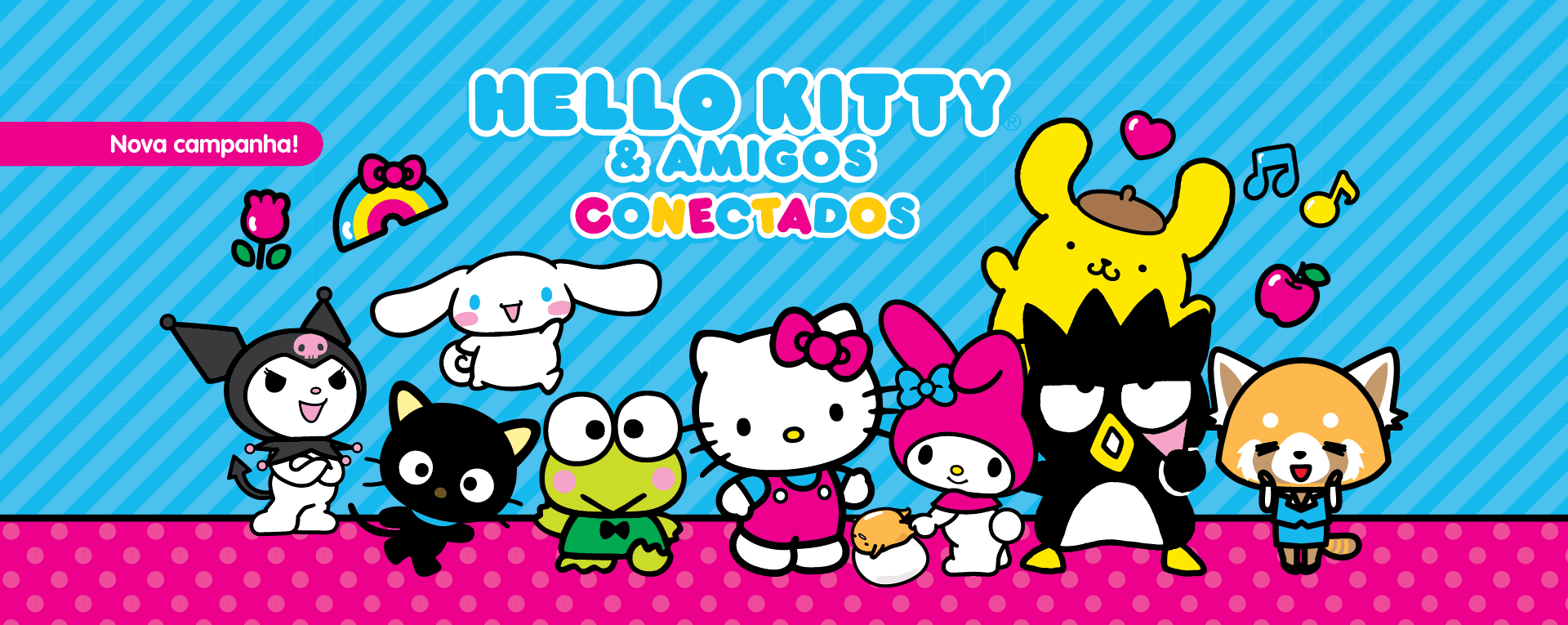cuantos personajes tiene sanrio