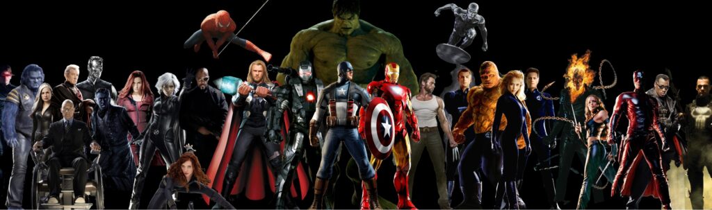 cuantos superheroes hay en marvel