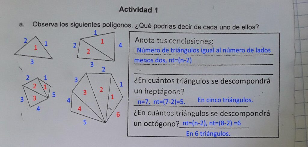cuantos triangulos tiene un heptagono