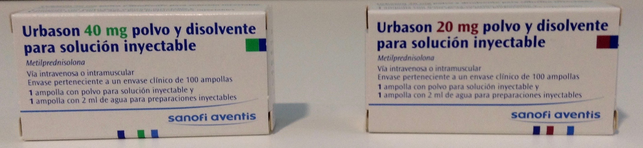 metilprednisolona en cuanto se diluye