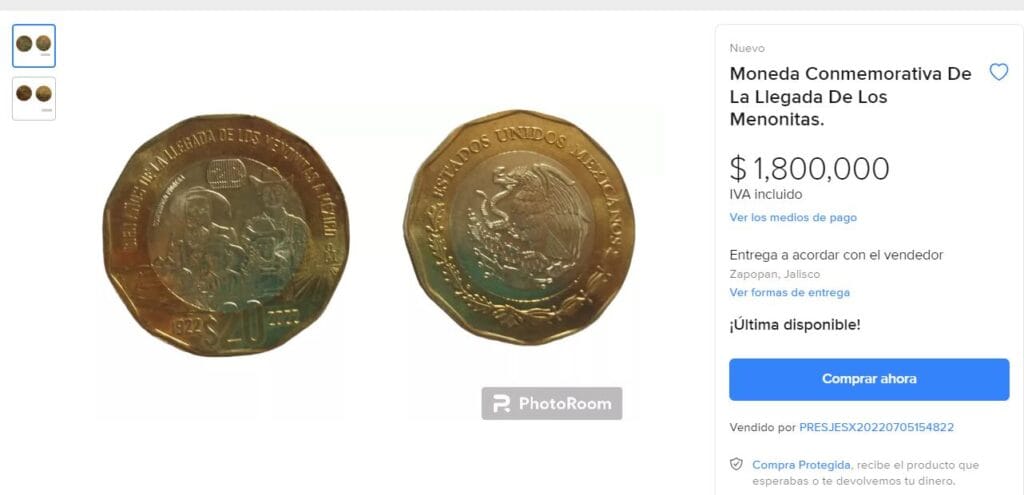 Monedas de 20, ¿cuánto valen? 2 monedas de 20 cuanto valen